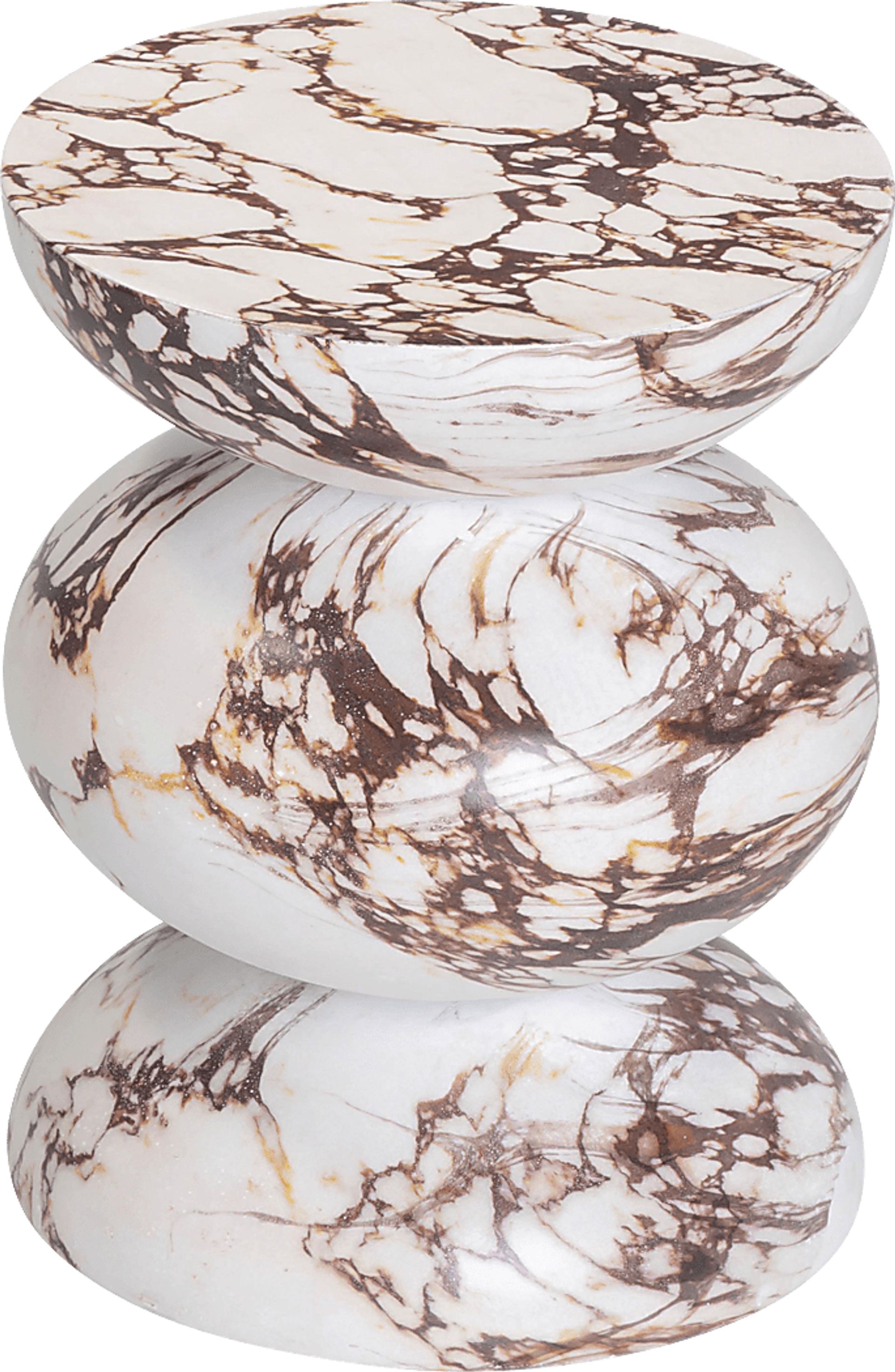 Lunenberg Outdoor Red Side Table - Image 3