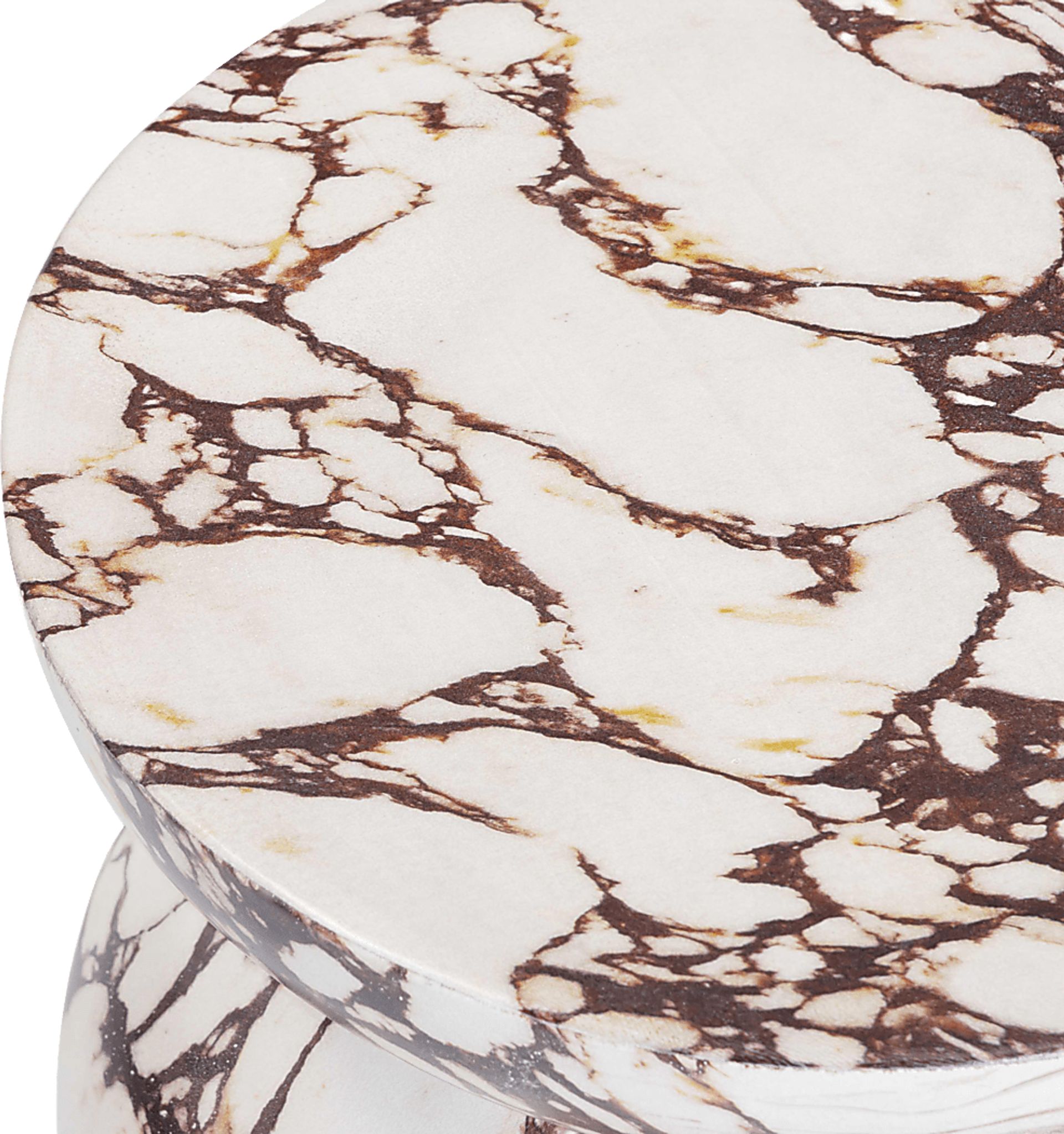 Lunenberg Outdoor Red Side Table - Image 5