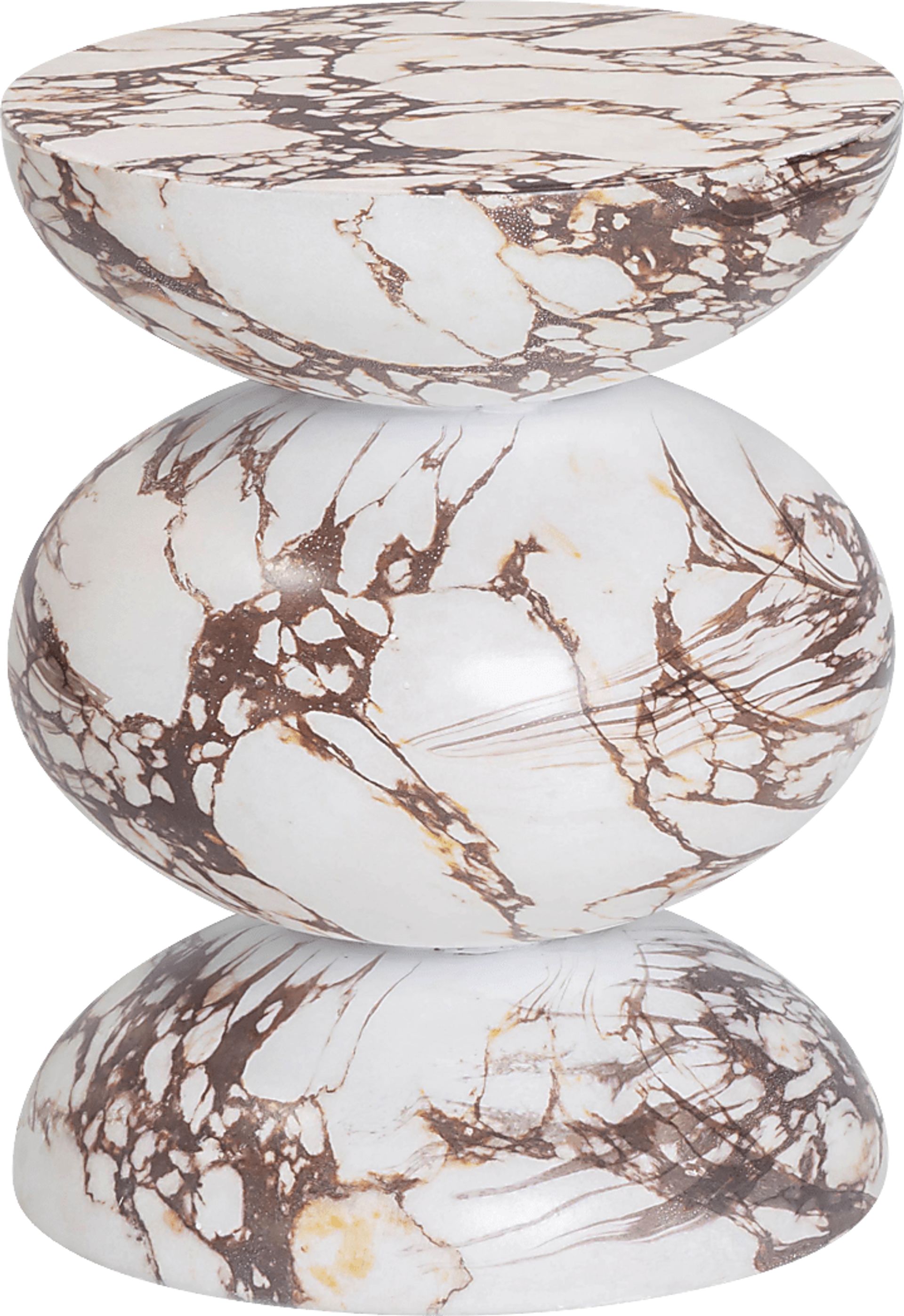 Lunenberg Outdoor Red Side Table - Image 1