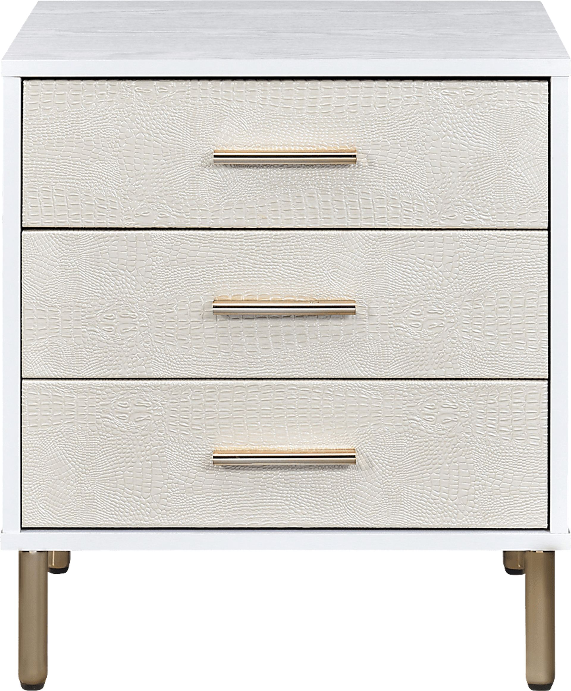 Lunenburg II White Nightstand - Image 3