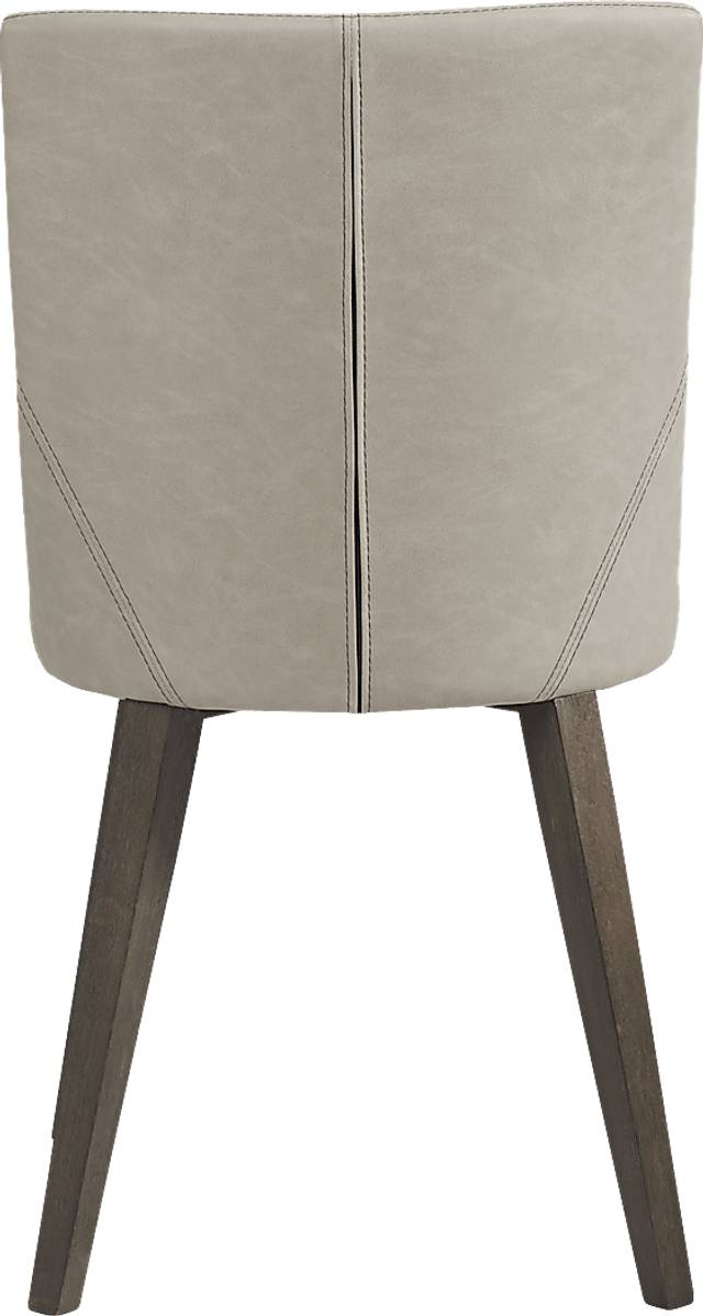 Lunetta Taupe Side Chair - Thumbnail - Image 3