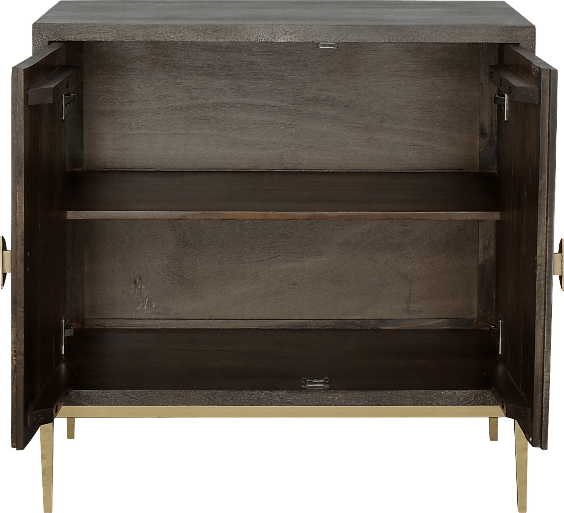 Lunow Gray Accent Cabinet - Image 5