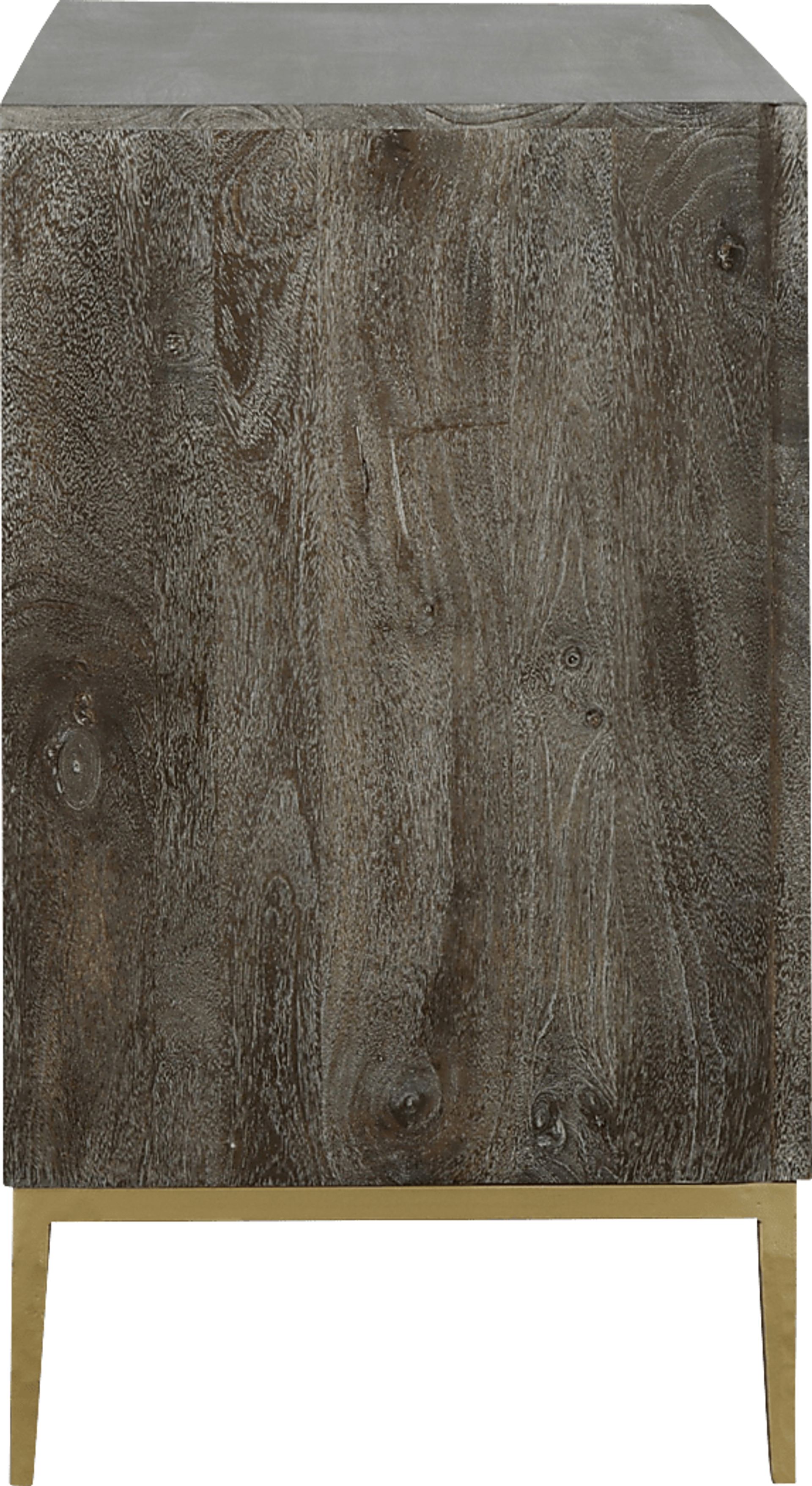 Lunow Gray Accent Cabinet - Image 6