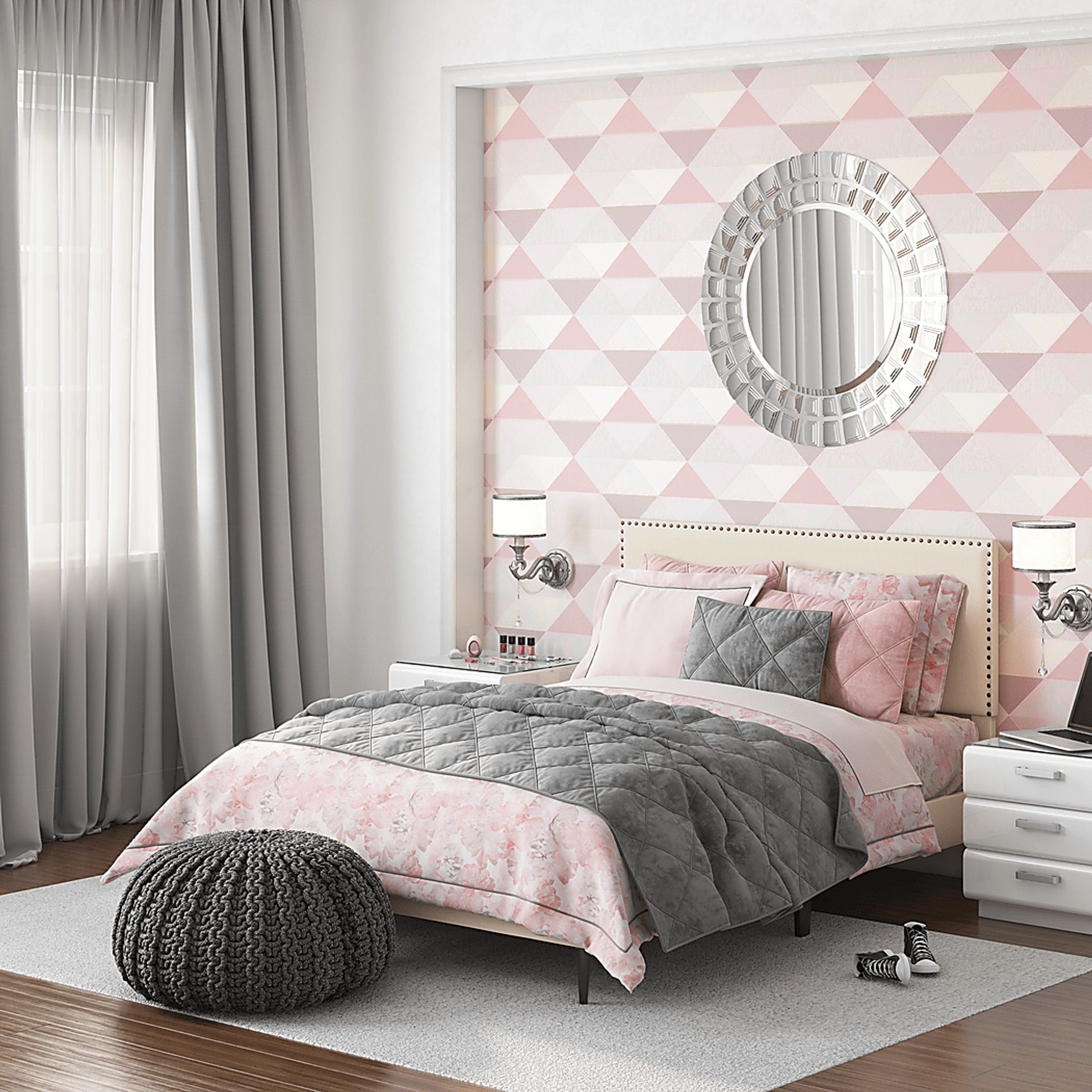 Lunsford Beige Full Bed - Image 8