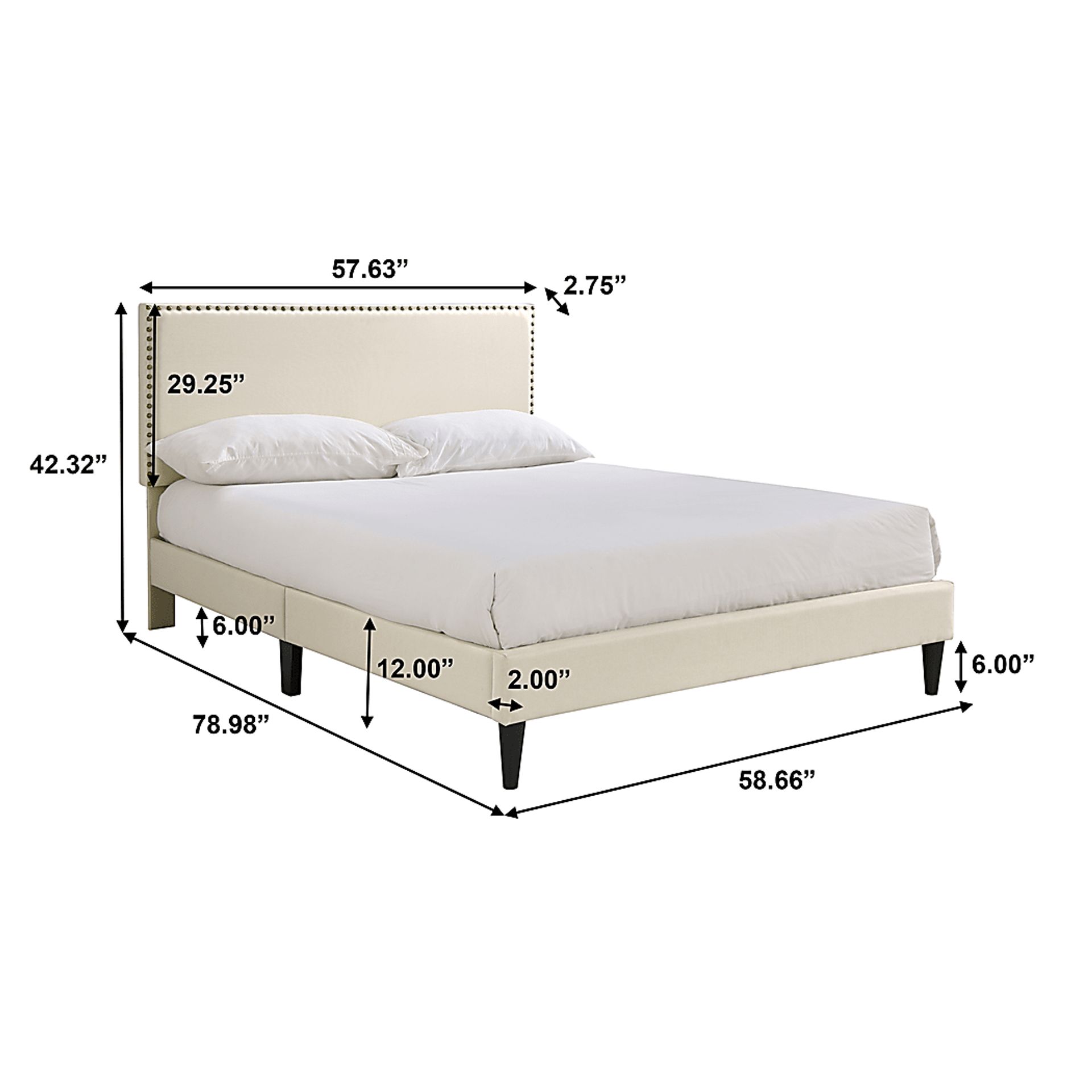 Lunsford Beige Full Bed - Image 9