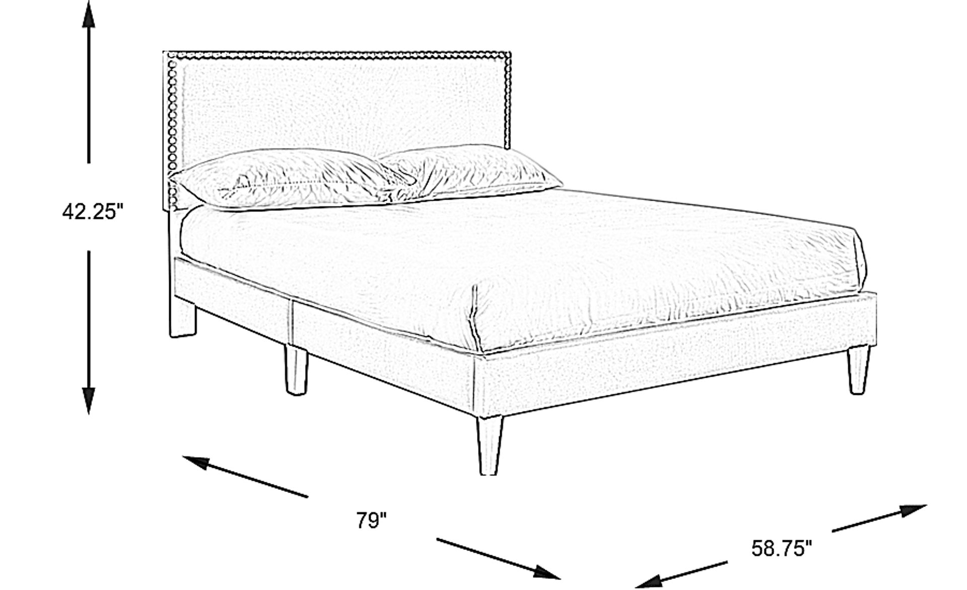 Dimension Image. Please refer to the Dimension Tab on this page for dimension details.