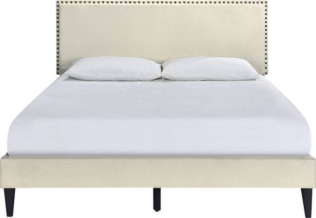 Lunsford Beige King Bed - Thumbnail - Image 2
