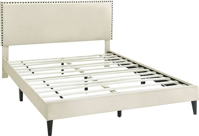 Lunsford Beige King Bed - Thumbnail - Image 4