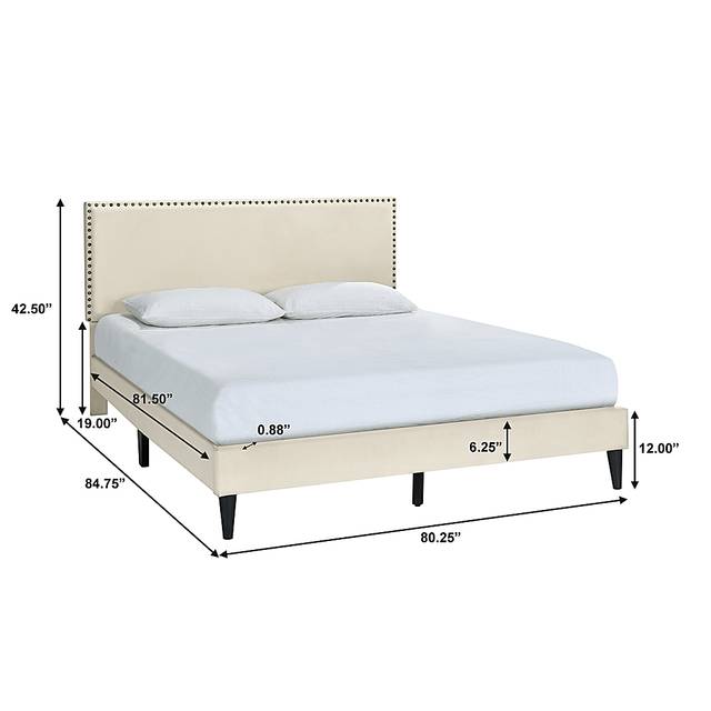 Lunsford Beige King Bed - Thumbnail - Image 9