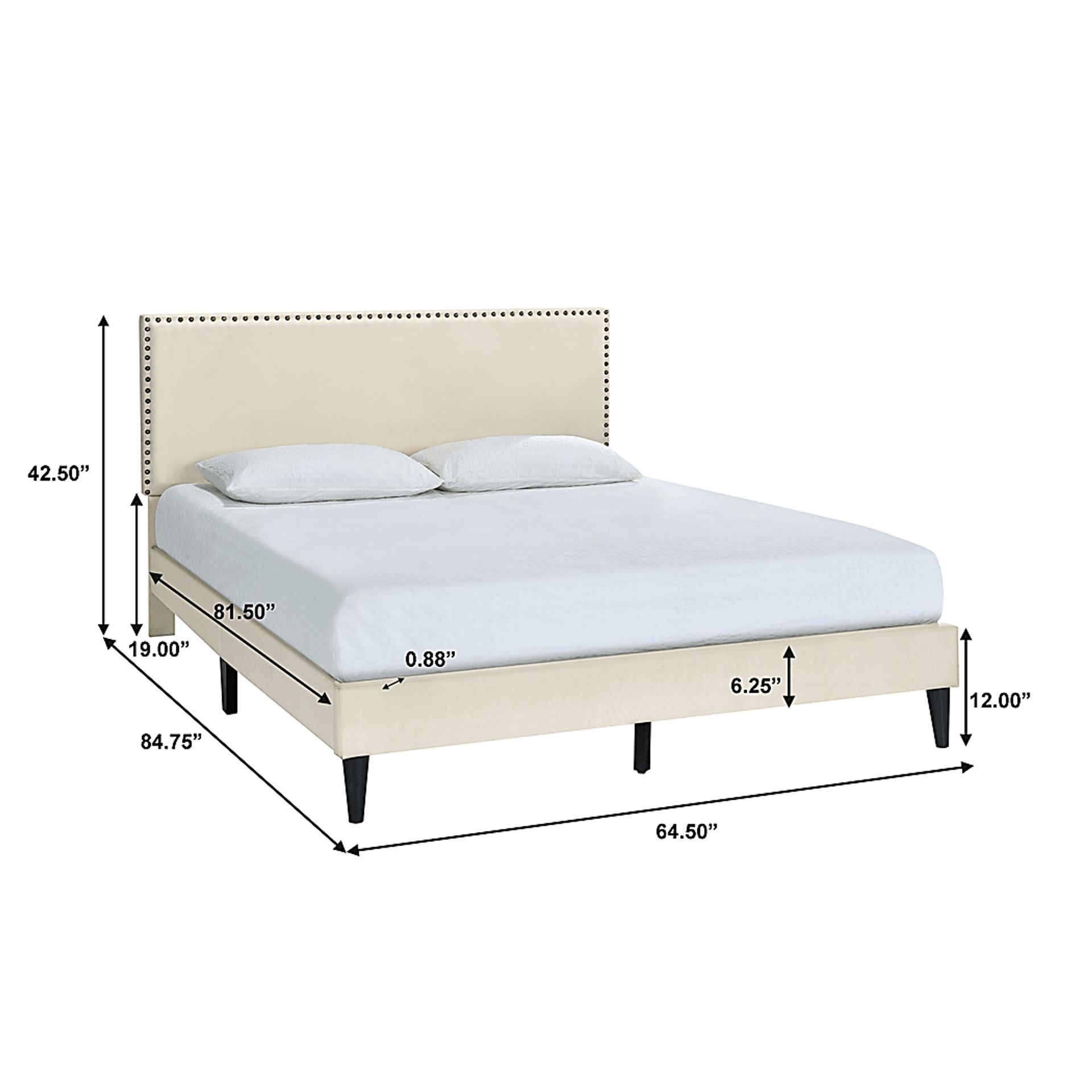 Lunsford Beige Queen Bed - Image 9