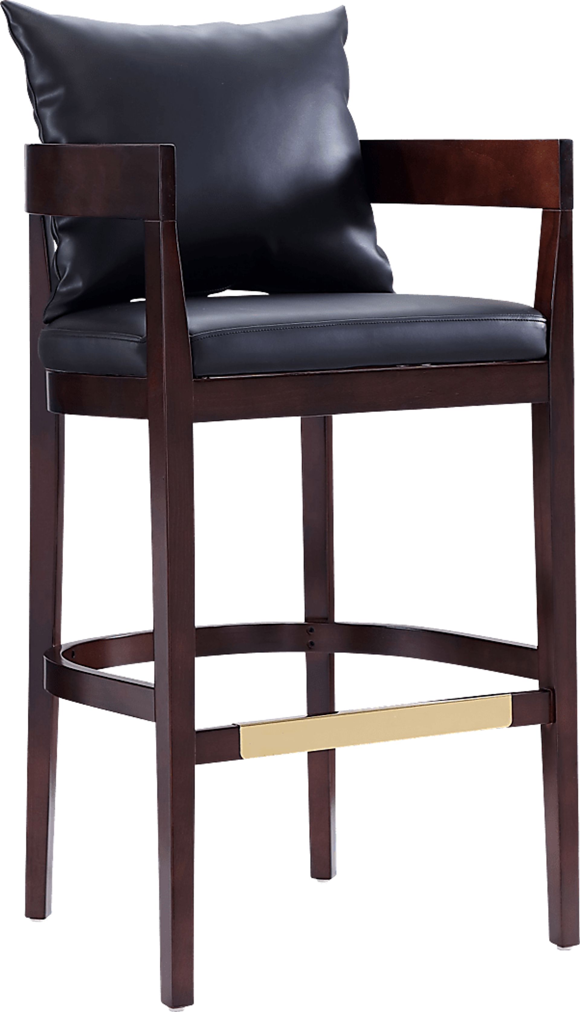 Lupen Black Barstool - Image 1