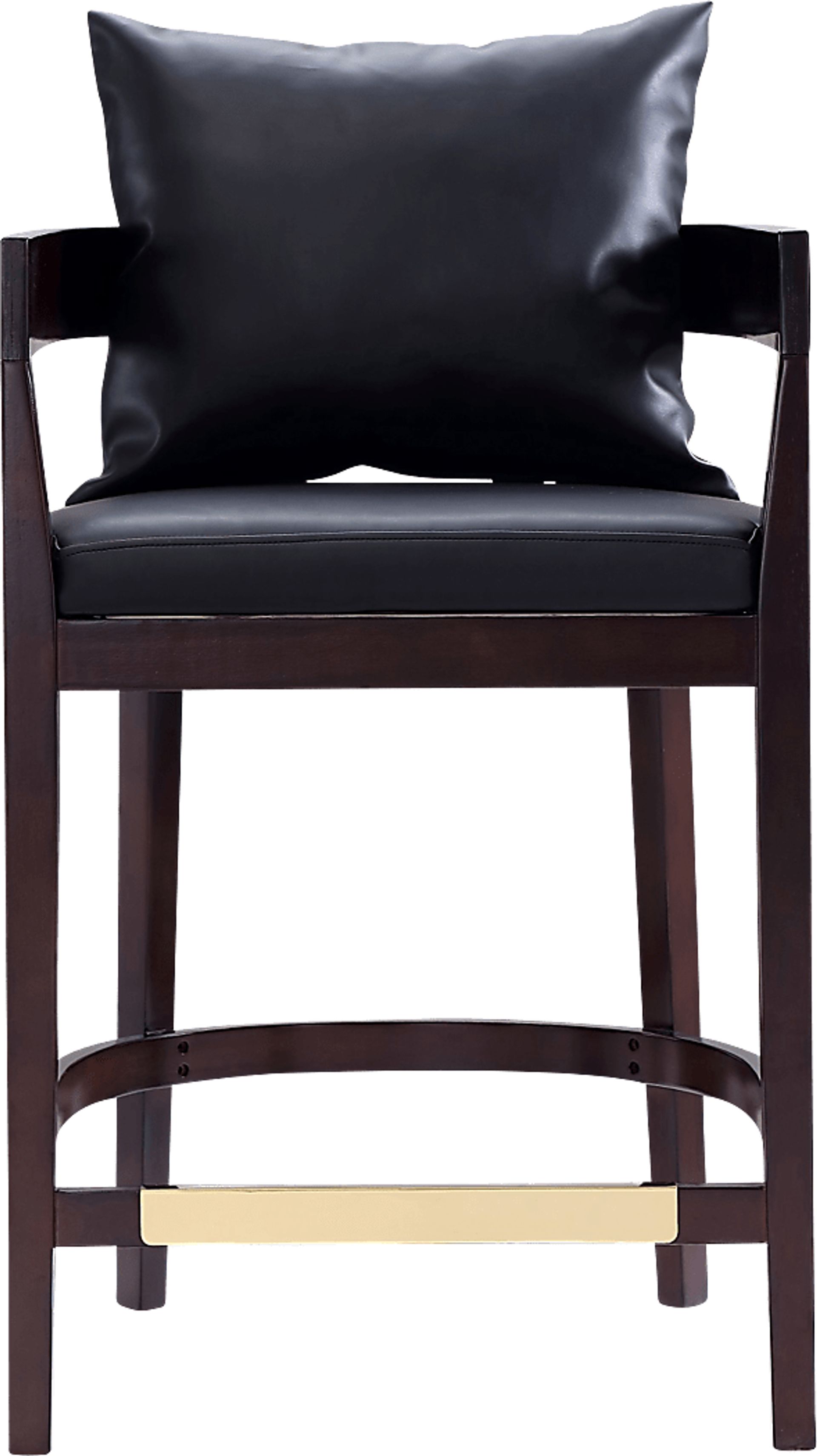 Lupen Black Counter Height Stool - Image 2