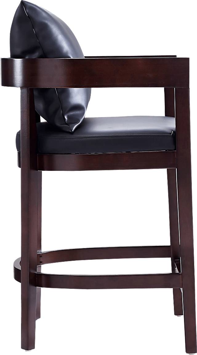 Lupen Black Counter Height Stool - Thumbnail - Image 3