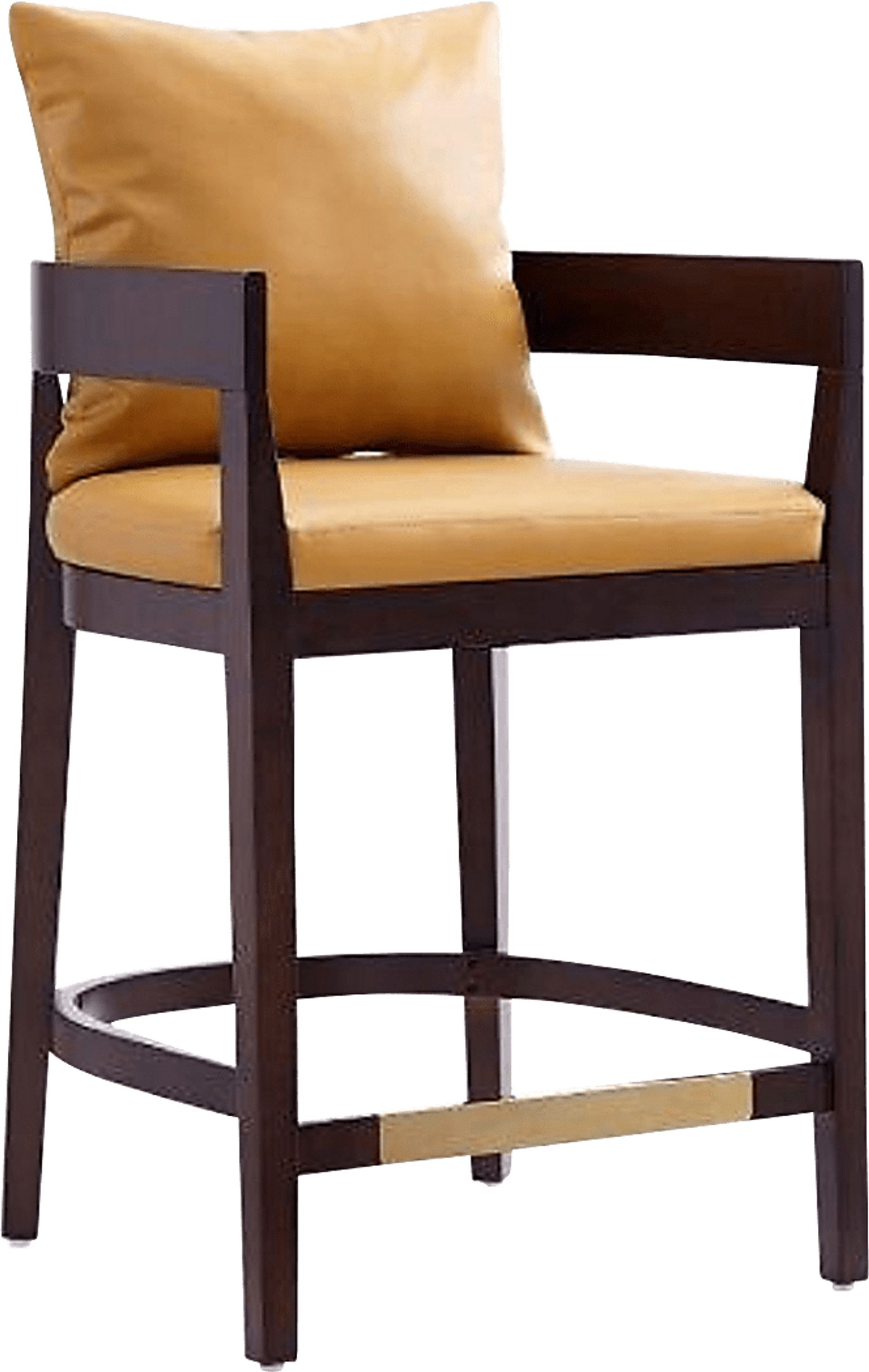 Lupen Brown Counter Height Stool - Image 2