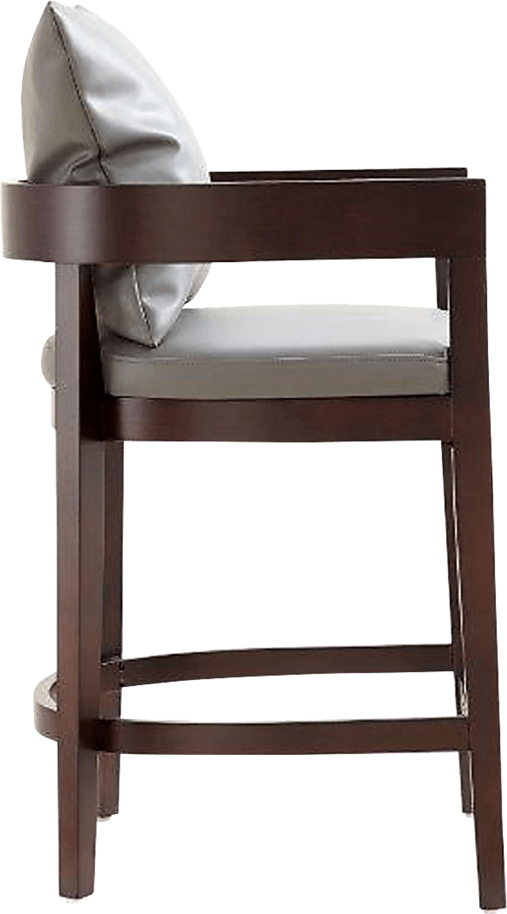 Lupen Gray Counter Height Stool - Image 3