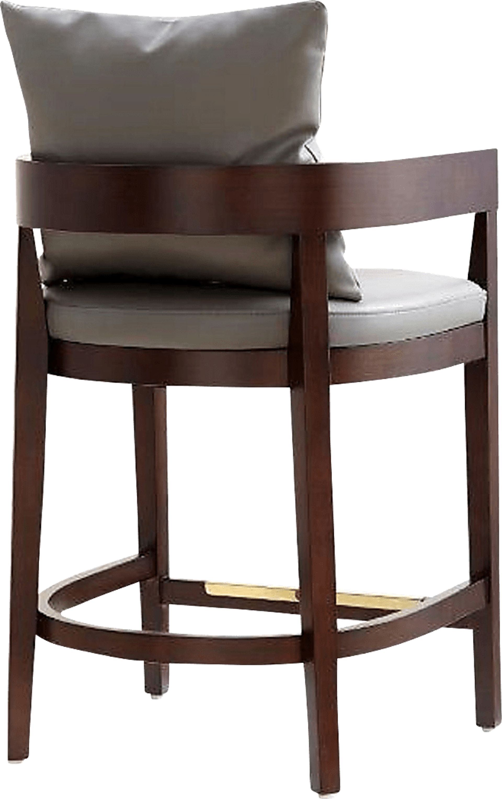 Lupen Gray Counter Height Stool - Image 4