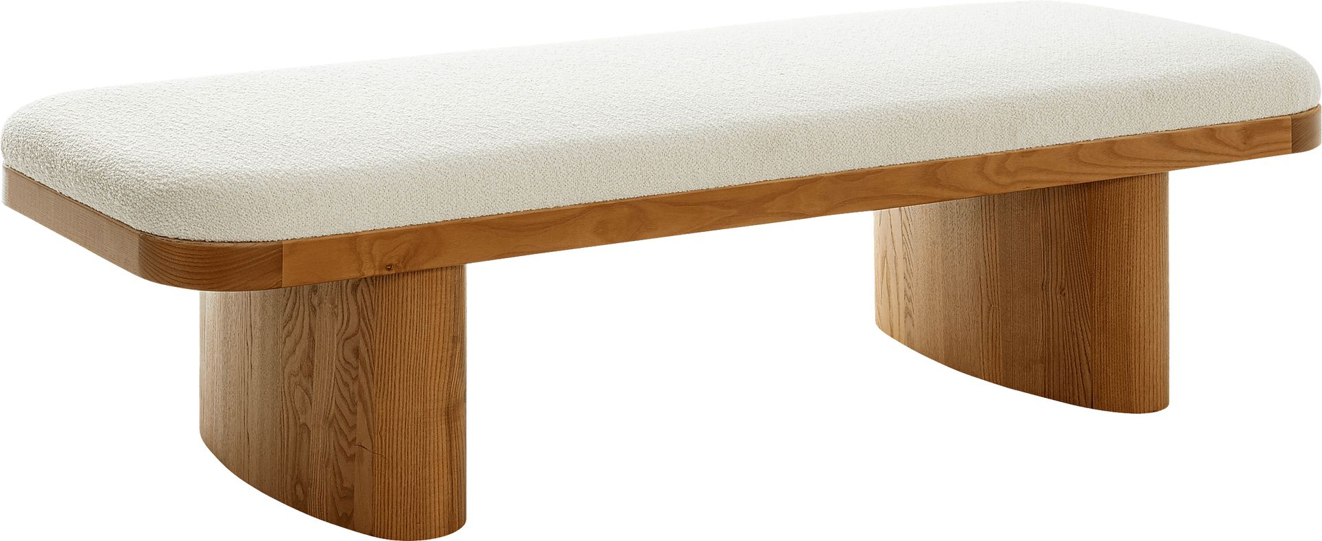 Lurene II Cream Bench - Image 1