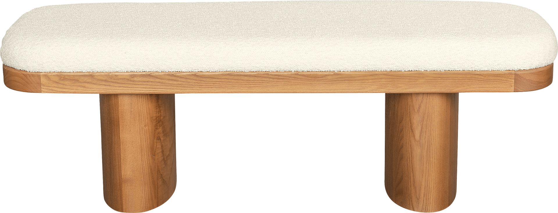 Lurene White Bench - Image 3
