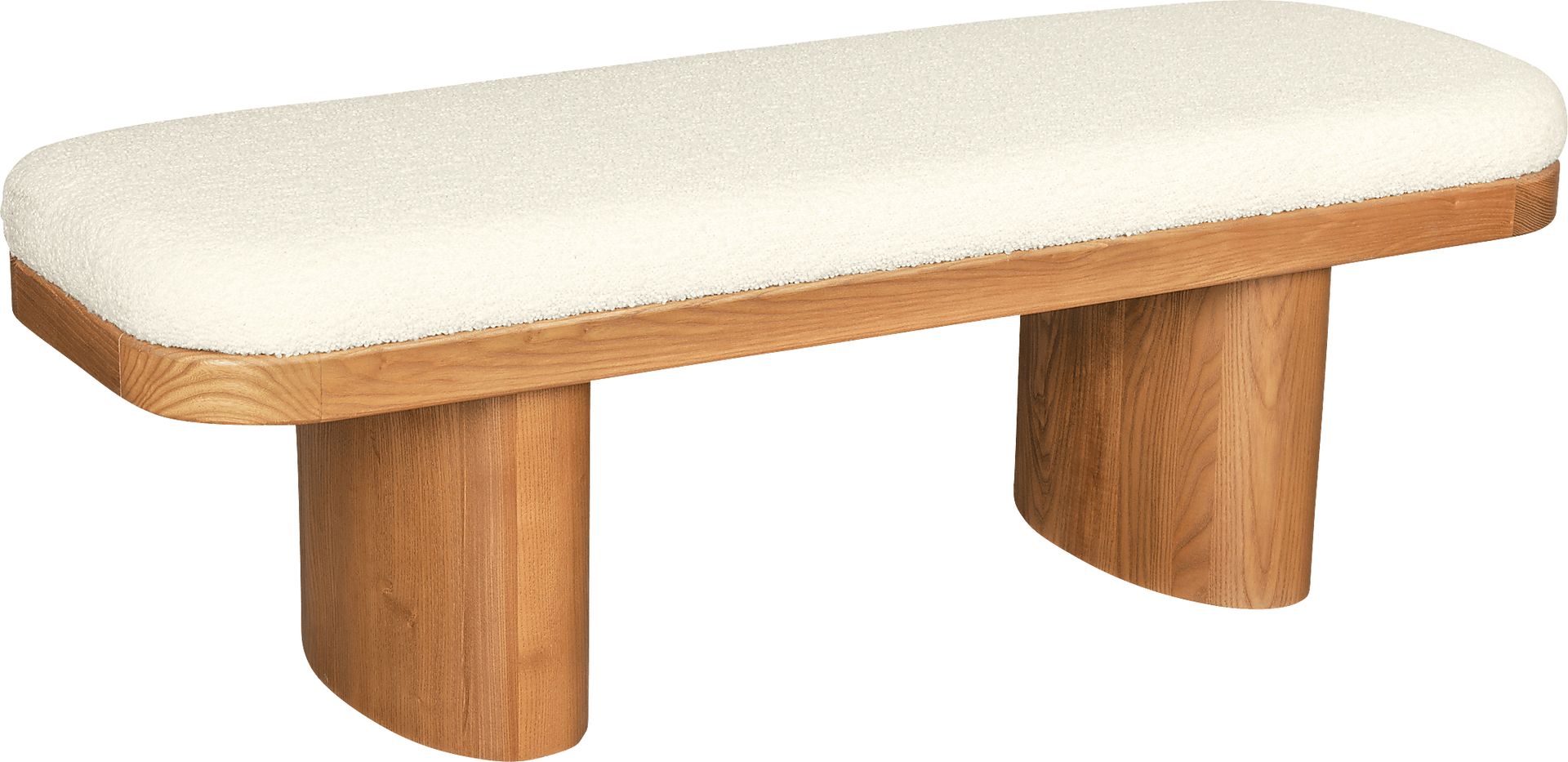 Lurene White Bench - Image 1