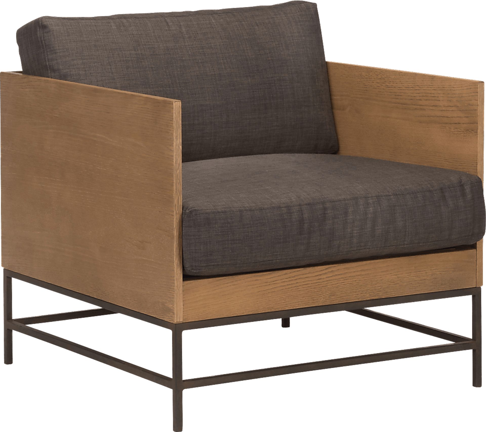 Lureta Brown Accent Chair - Image 1