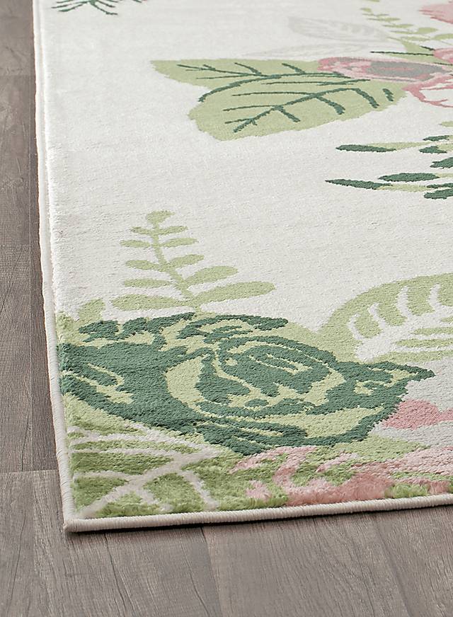 Lusila Ivory 5' x 7' Rug - Thumbnail - Image 2