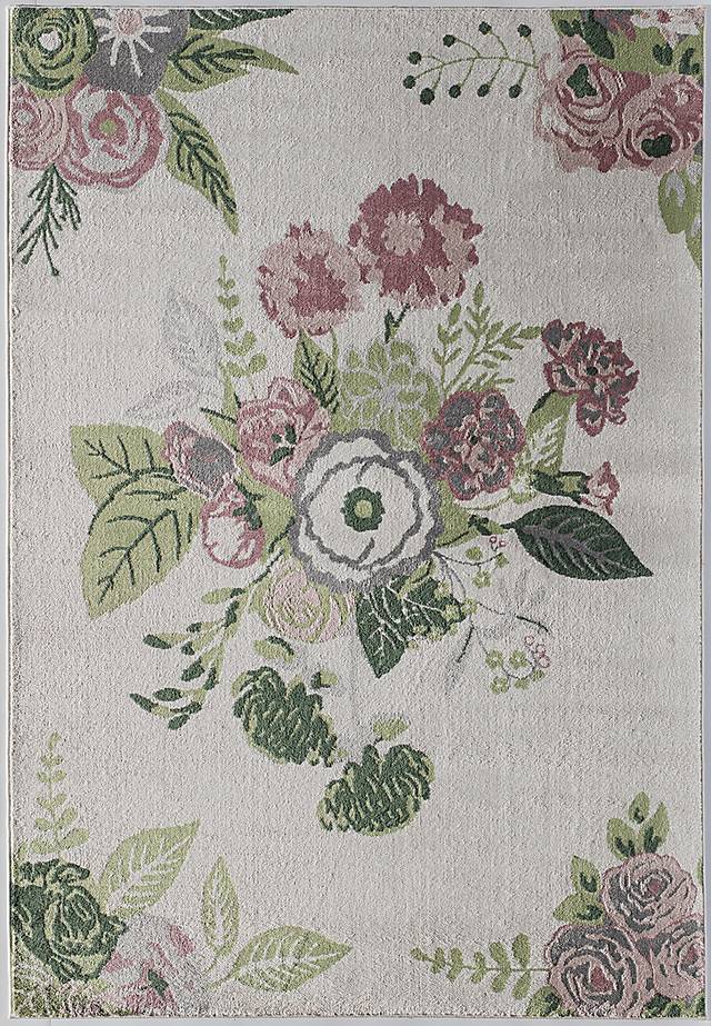 Lusila Ivory 5' x 7' Rug - Thumbnail - Image 1