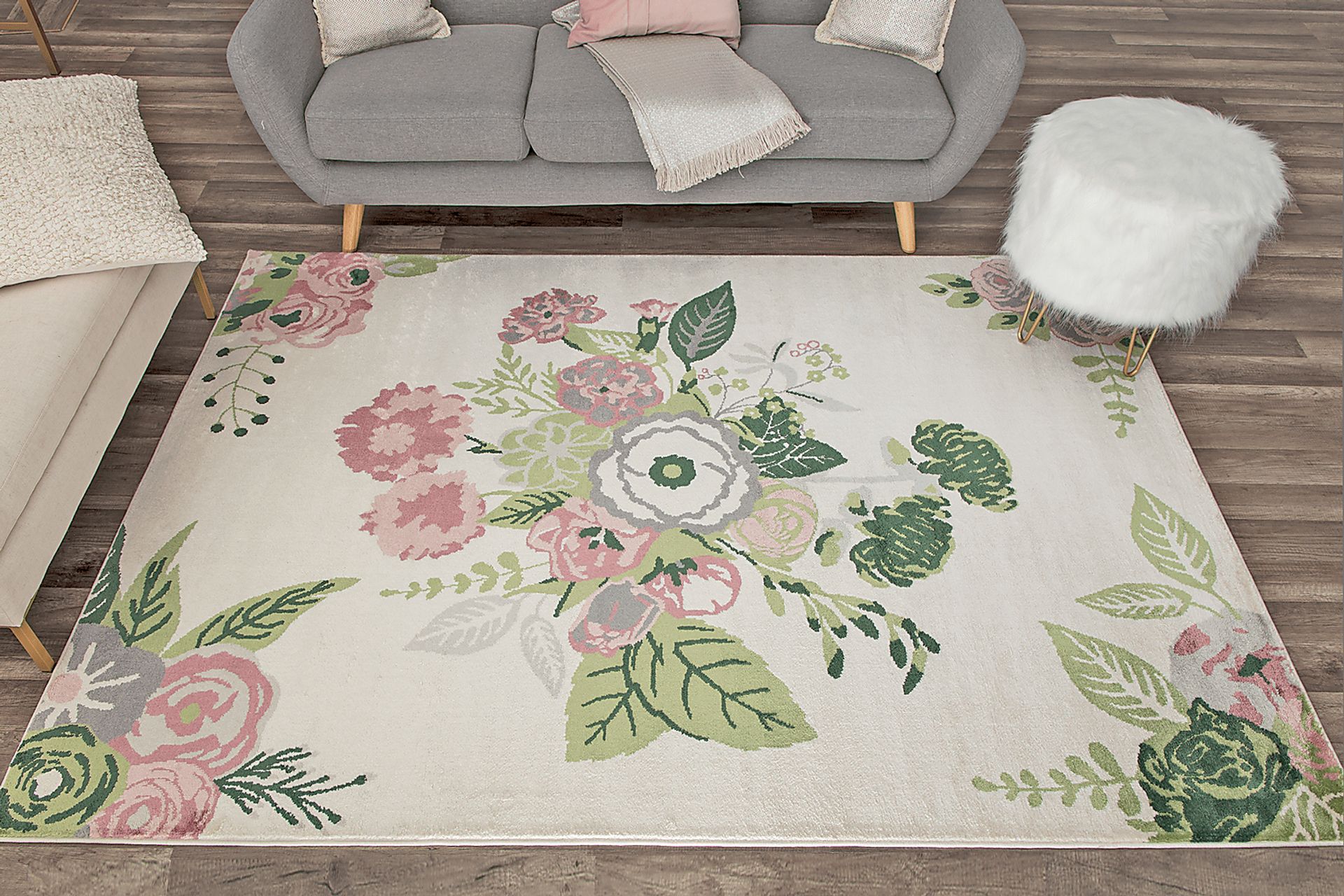Lusila Ivory 8' x 10' Rug - Image 3