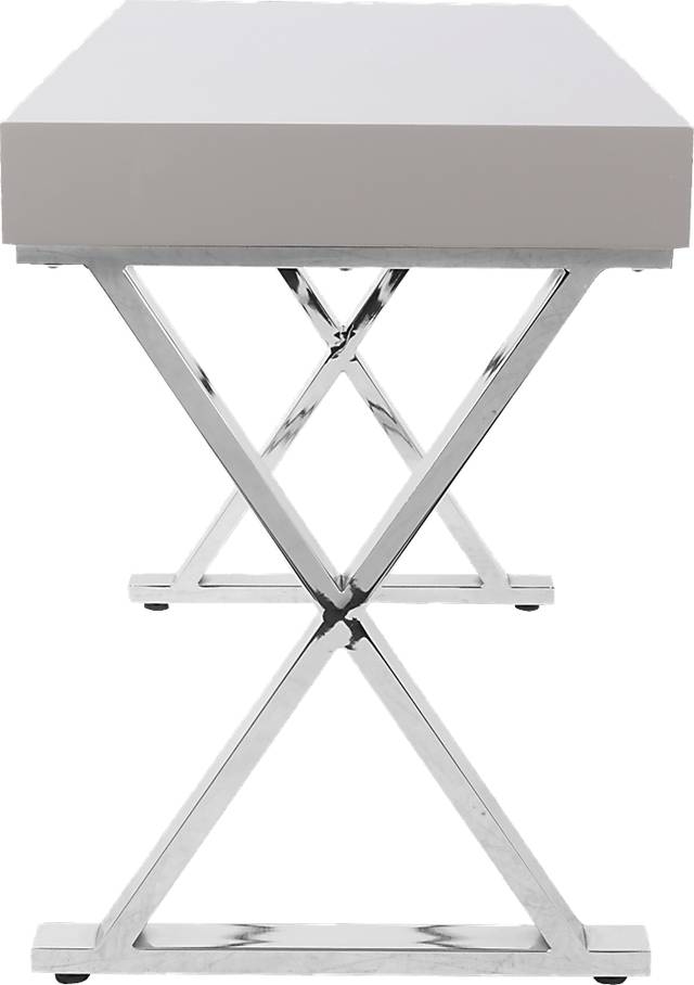 Luster Gray Desk - Thumbnail - Image 3