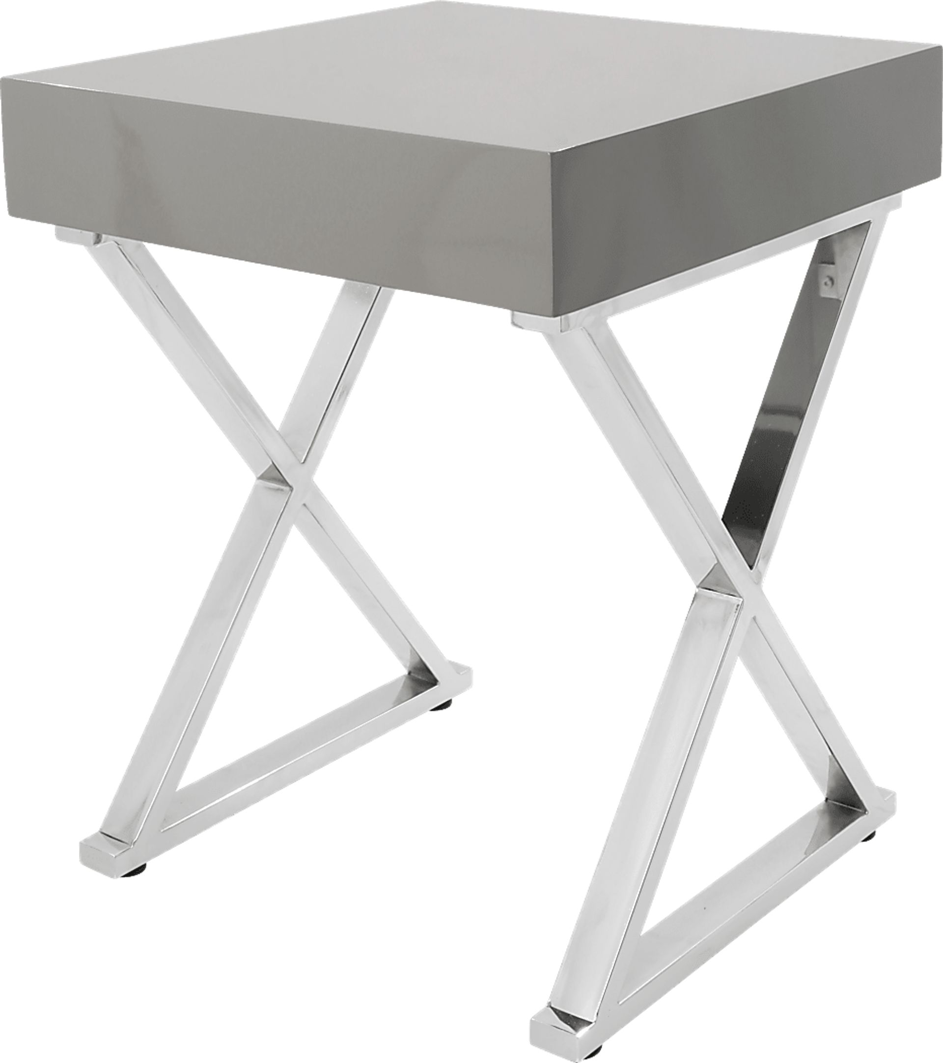 Luster Gray End Table - Image 2