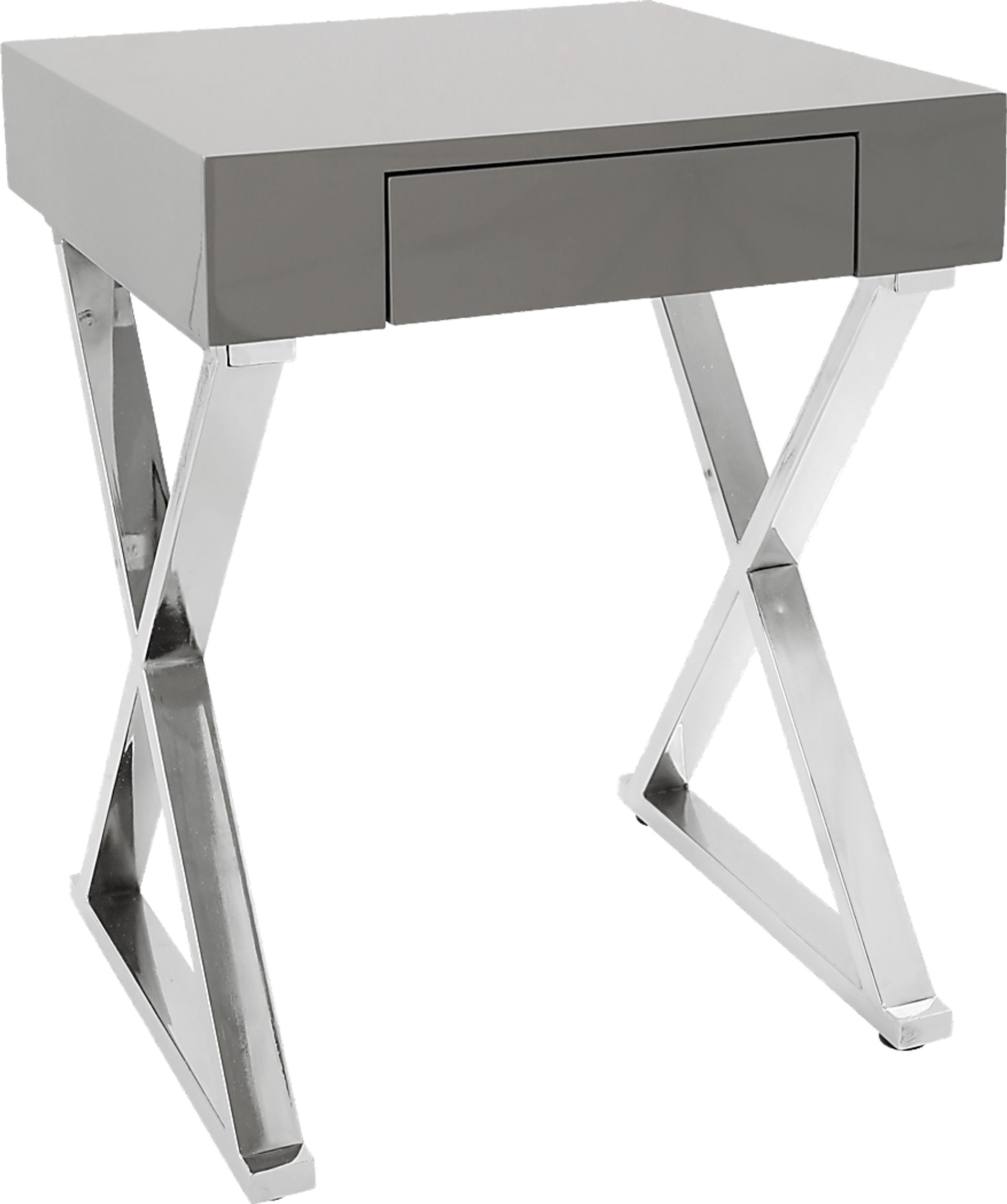 Luster Gray End Table - Image 1