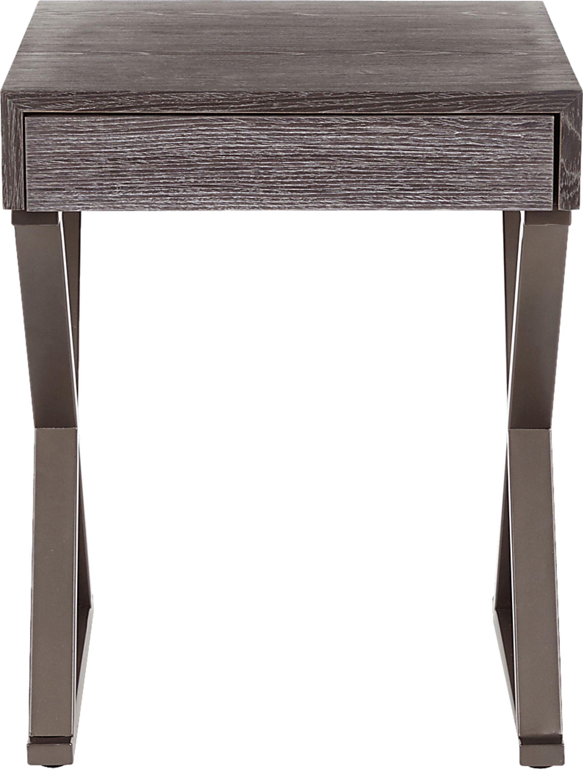 Luster Gray End Table - Image 2