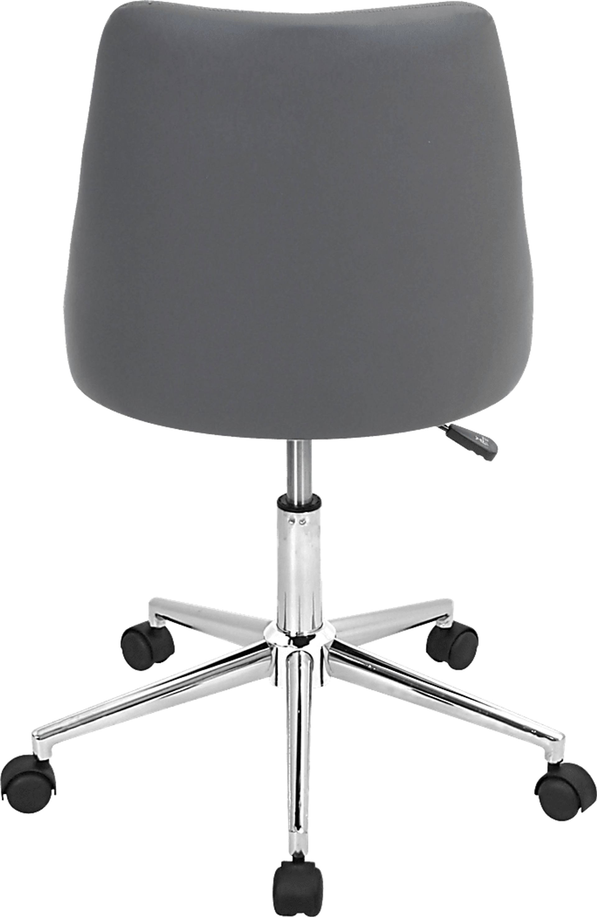 Luster Gray Office Chair - Image 4