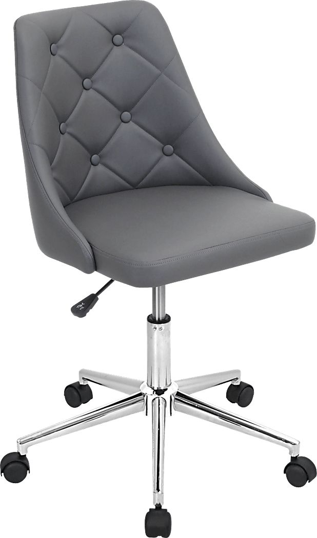 Luster Gray Office Chair