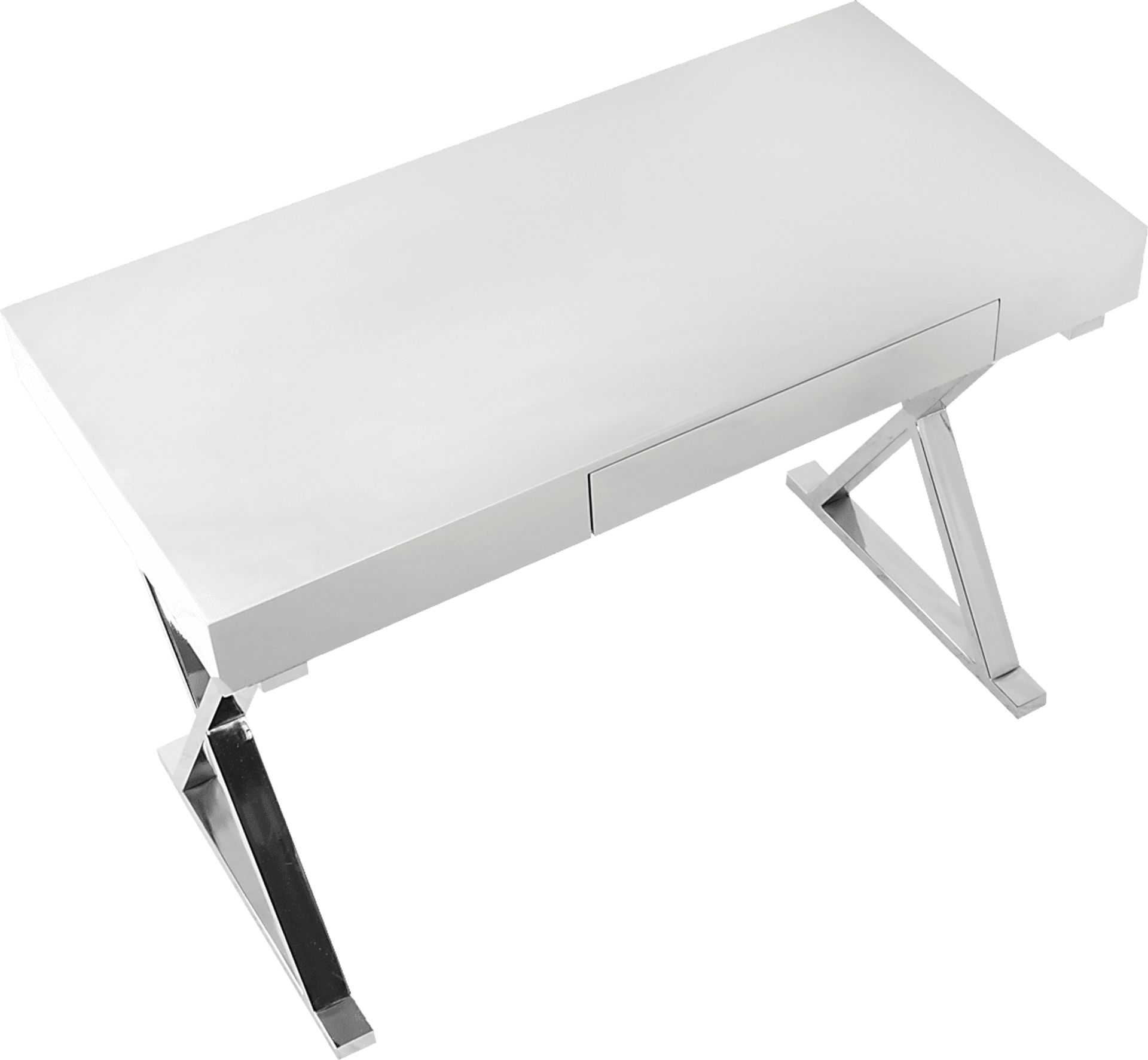 Luster White Desk - Image 3