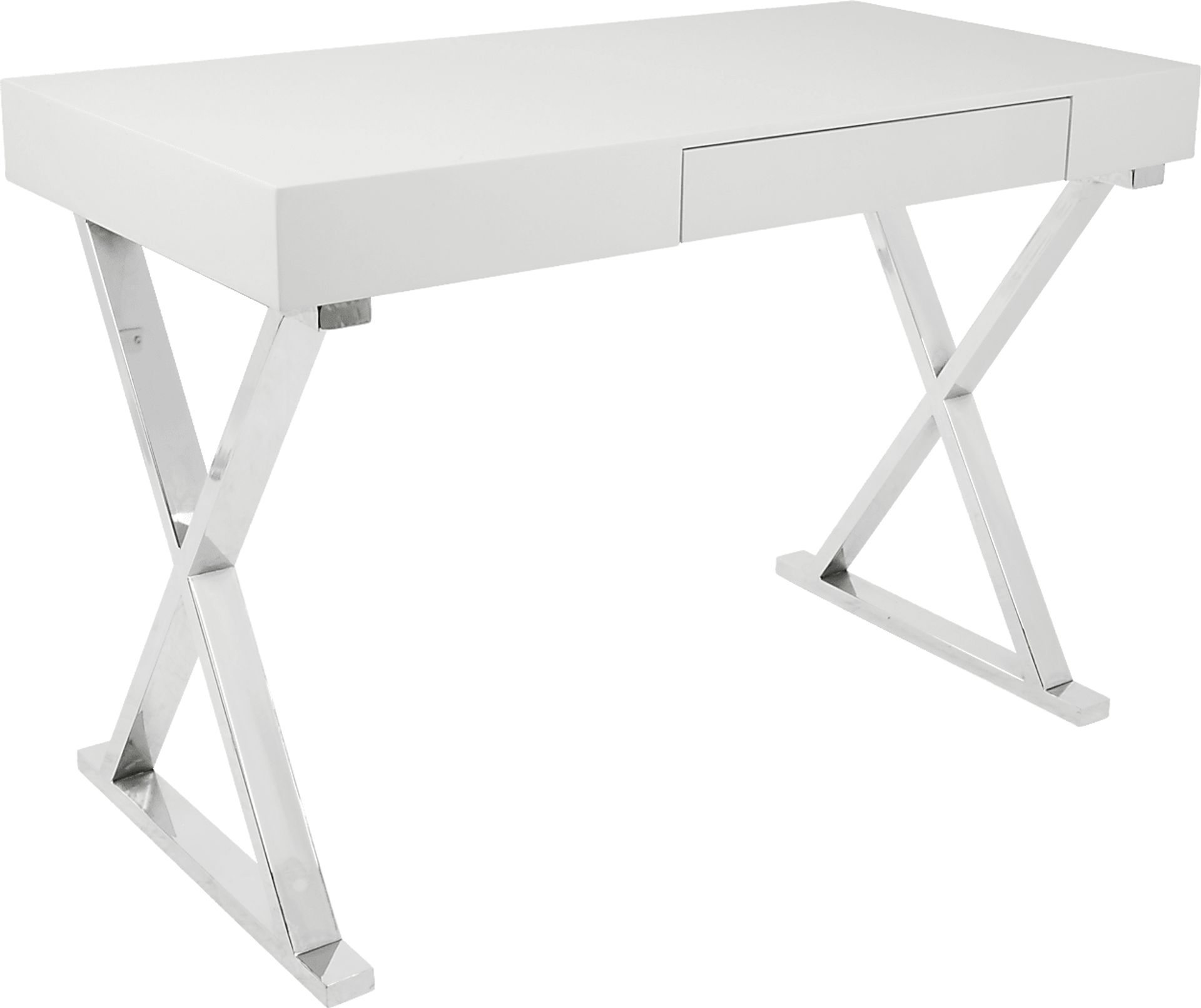 Luster White Desk - Image 1