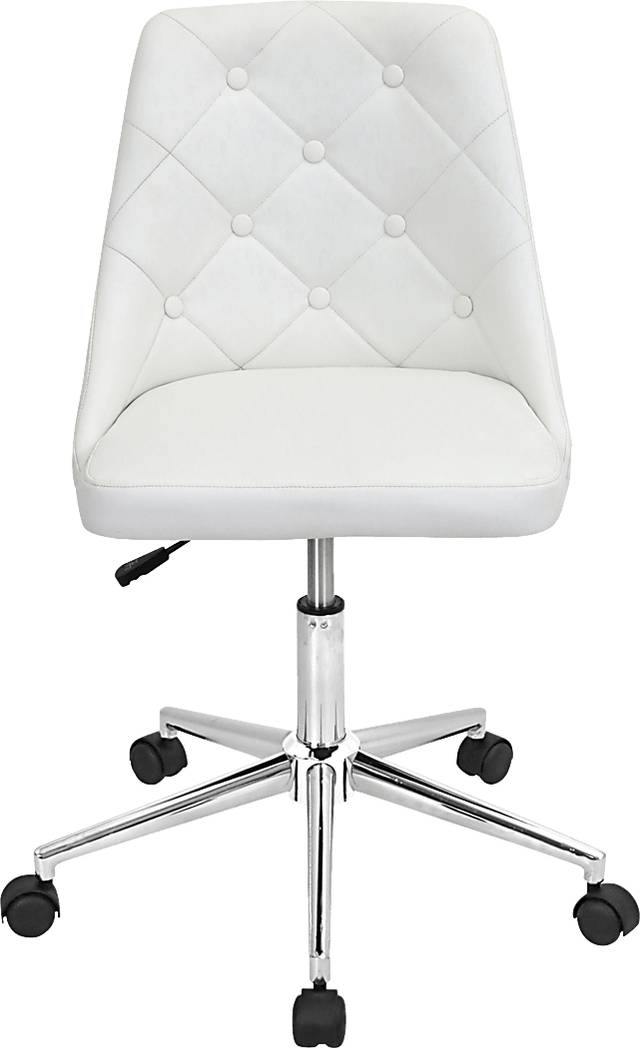 Luster White End Table - Thumbnail - Image 3