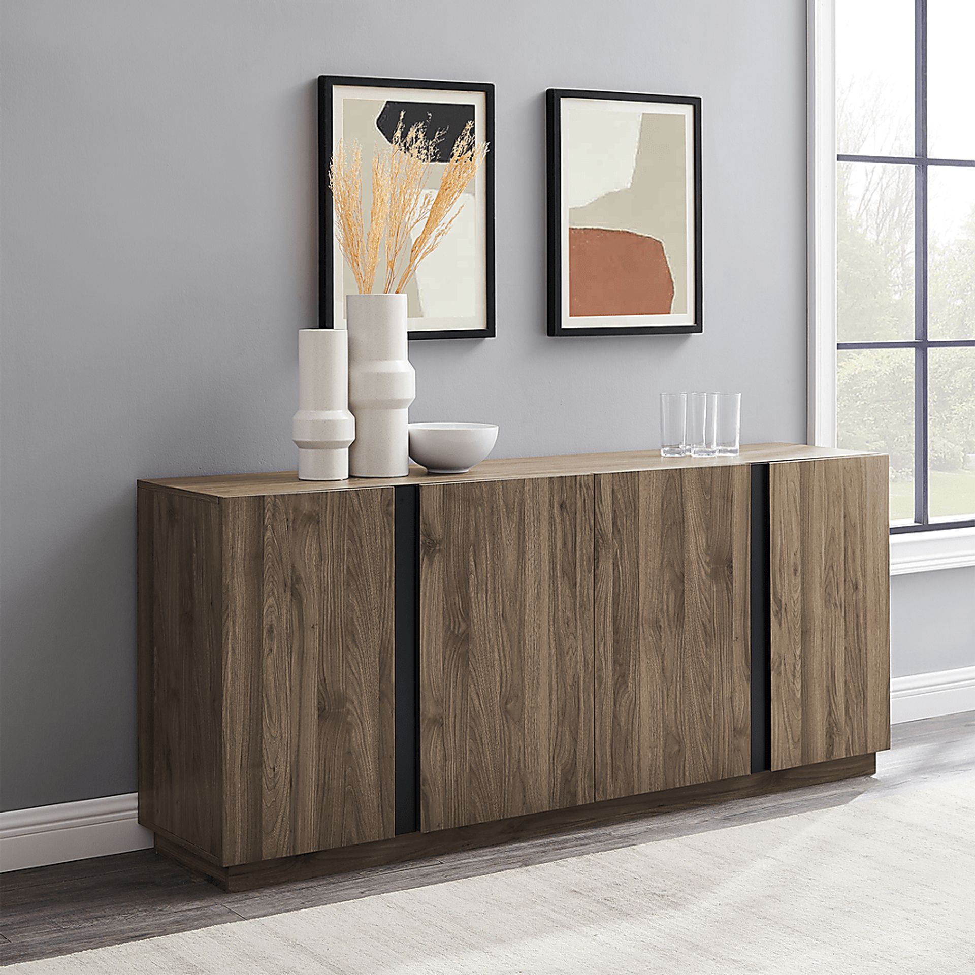 Luttrell Gray Sideboard - Image 4