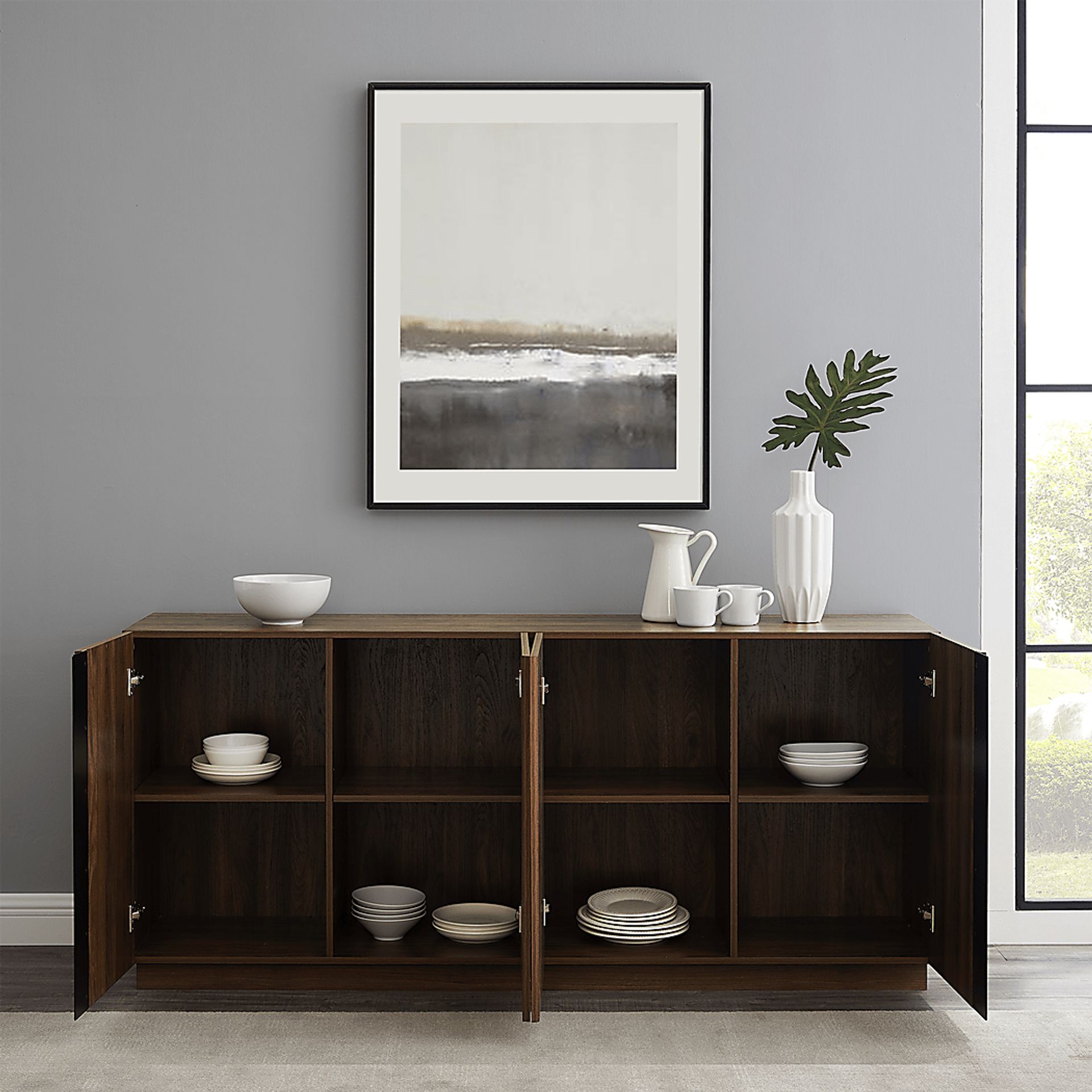 Luttrell Walnut Sideboard - Image 4