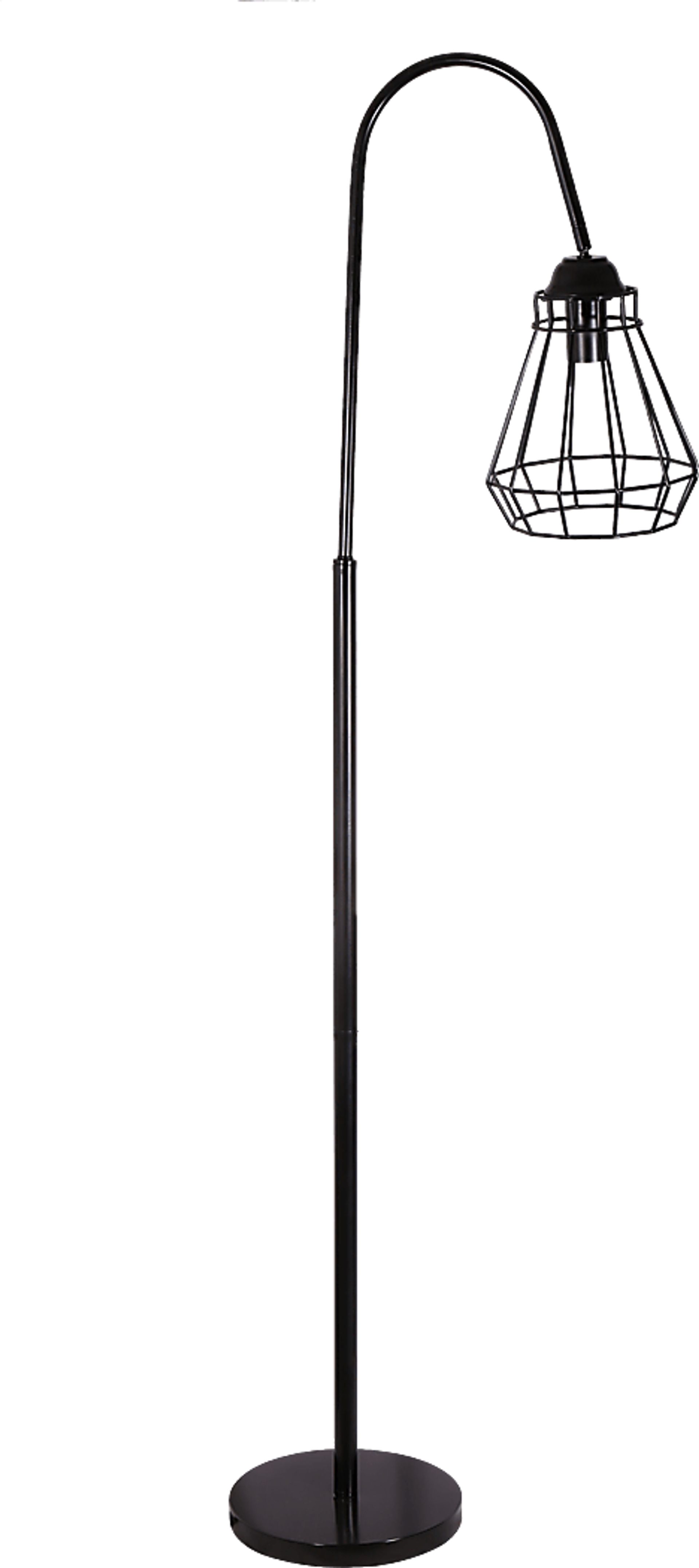 Luvora Black Floor Lamp - Image 1
