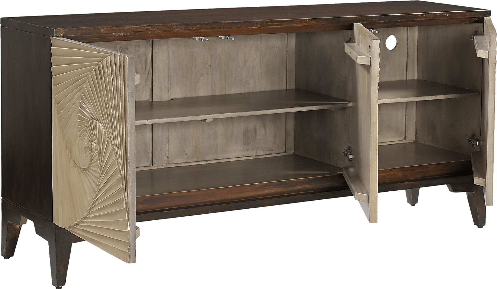 Luwana Brown Credenza - Image 5