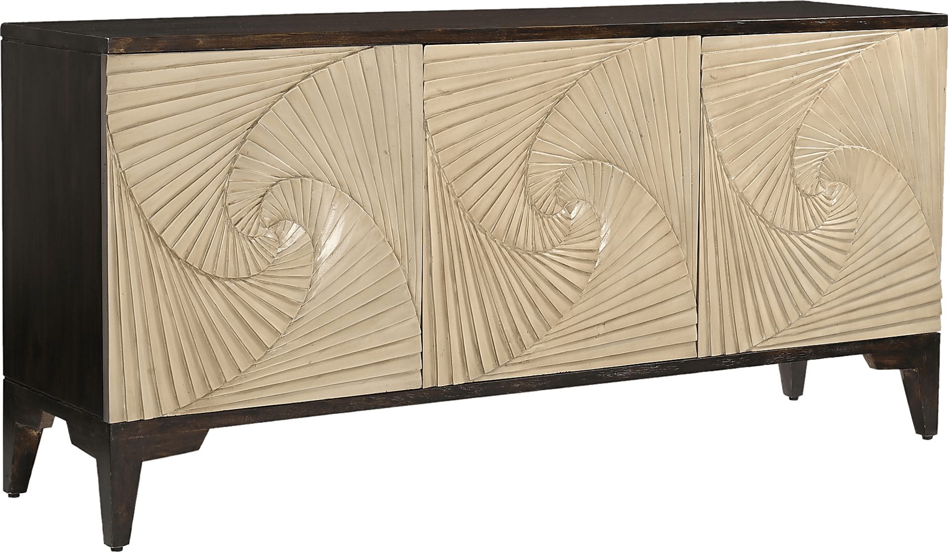 Luwana Brown Credenza - Image 1