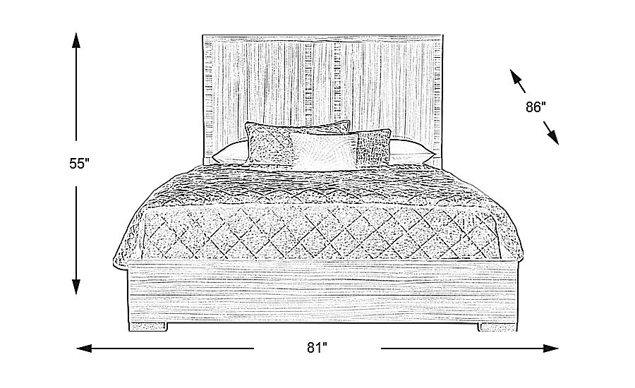 Luxe Point Black 3 Pc King Panel Bed Rooms To Go
