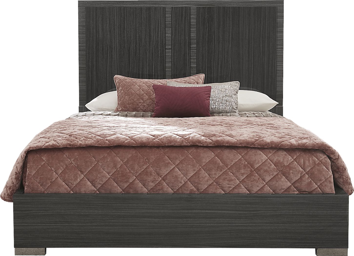 Luxe Point Black 3 Pc Queen Panel Bed Rooms To Go