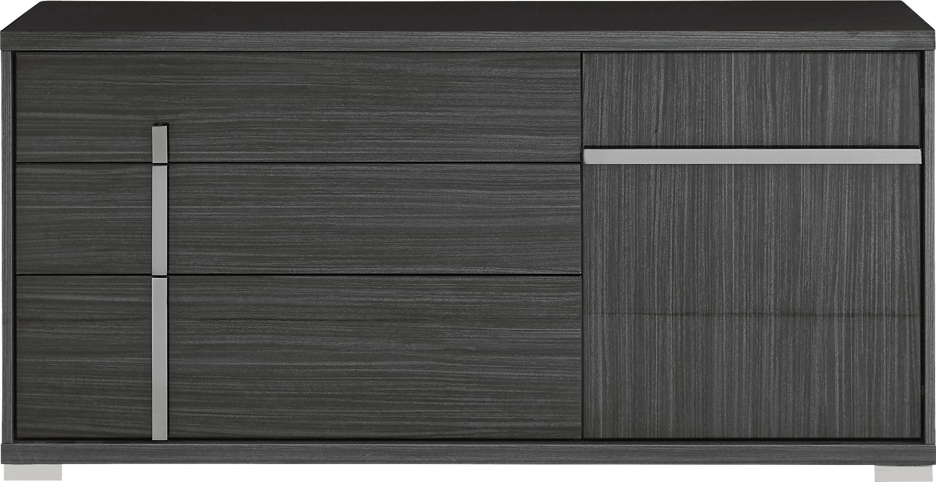 Luxe Point Black Dresser - Image 1