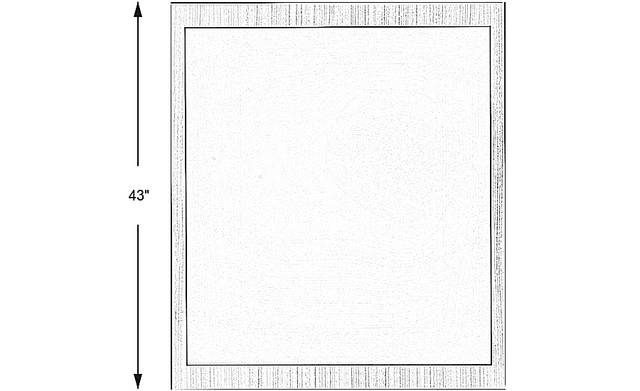 Dimension Image. Please refer to the Dimension Tab on this page for dimension details.