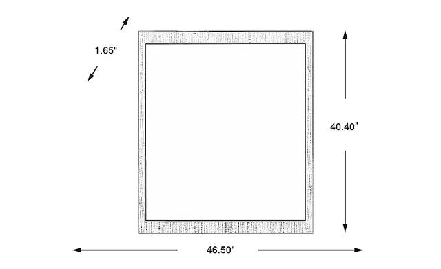 Dimension Image. Please refer to the Dimension Tab on this page for dimension details.
