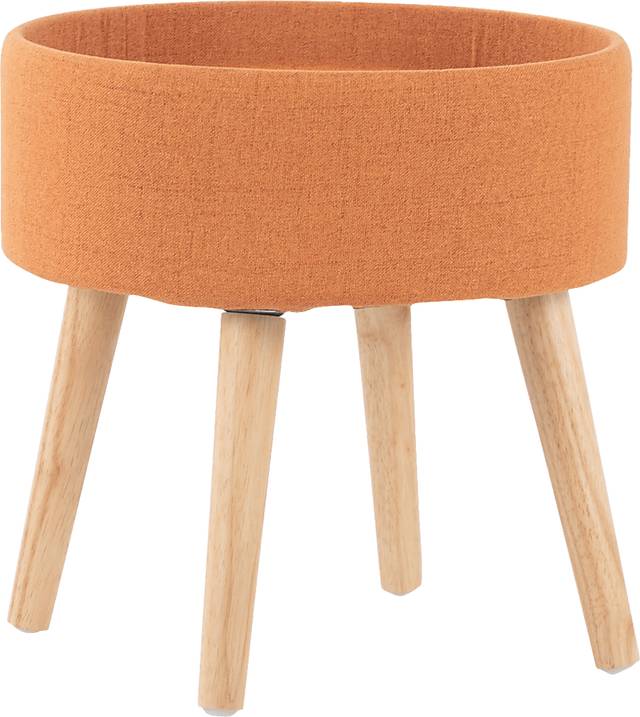 Luxomni Orange Accent Stool - Thumbnail - Image 6
