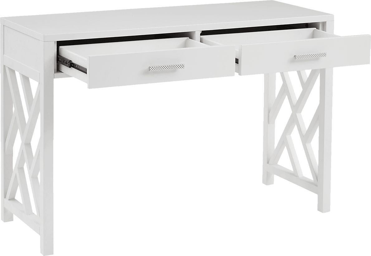 Luxomni White Desk