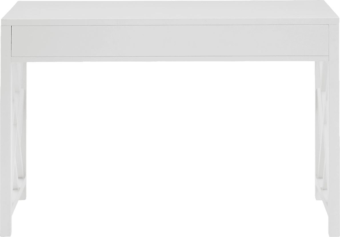 Luxomni White Desk