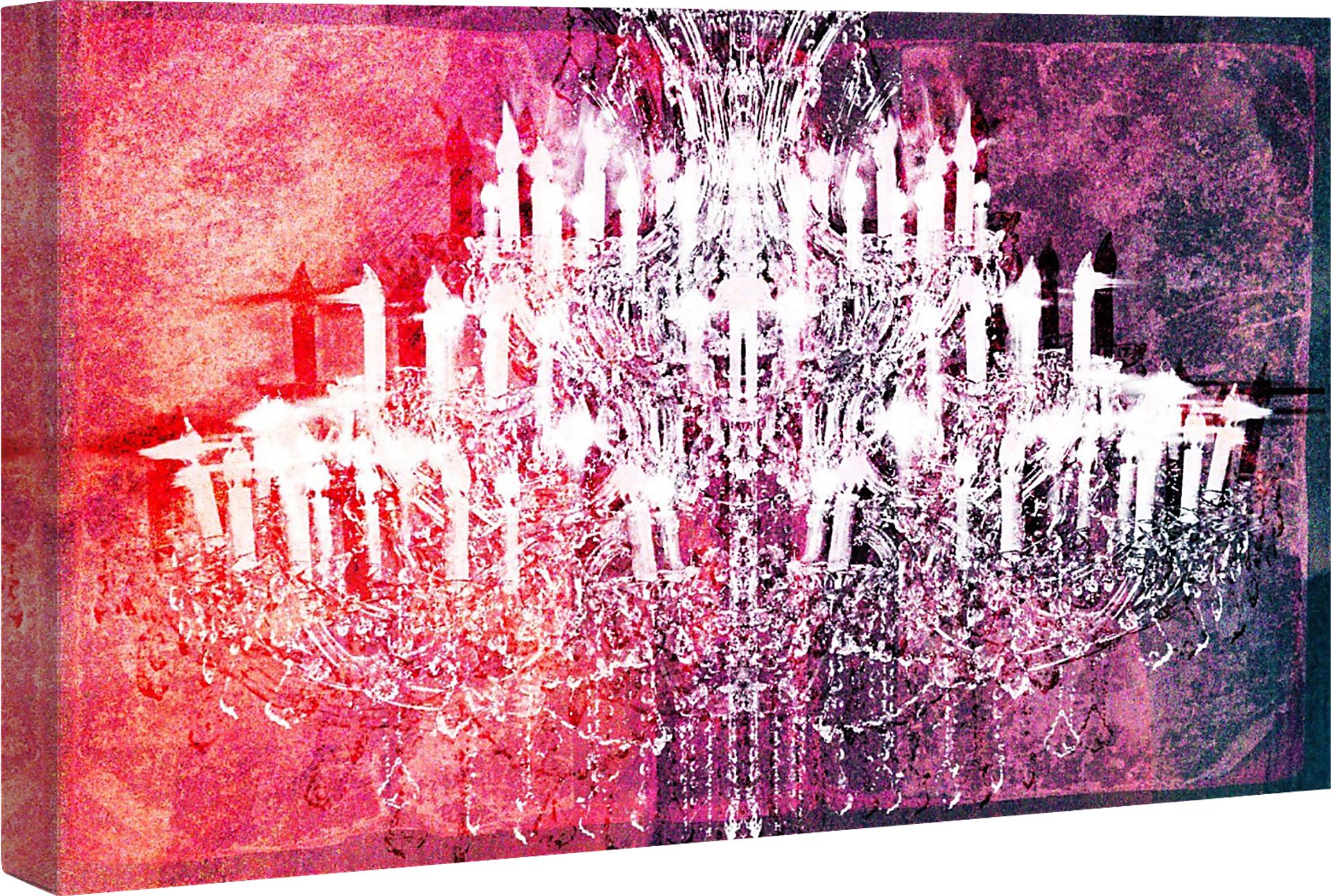 Luxurious Glimmer Purple Artwork - Image 2